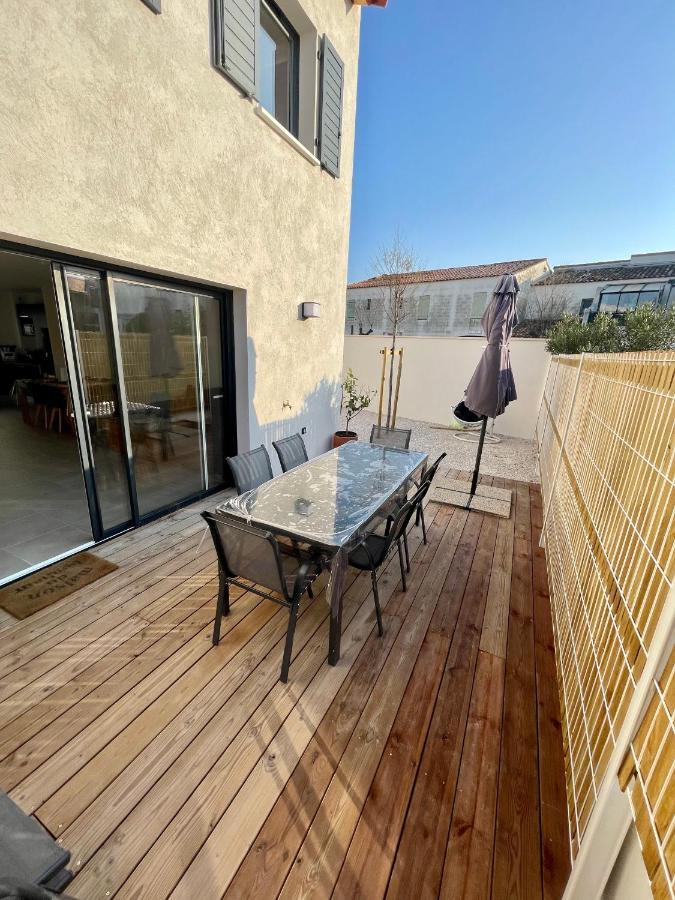 Villa 8 Personnes Bord De Mer Climatisee سانت ماري دو لا مير المظهر الخارجي الصورة