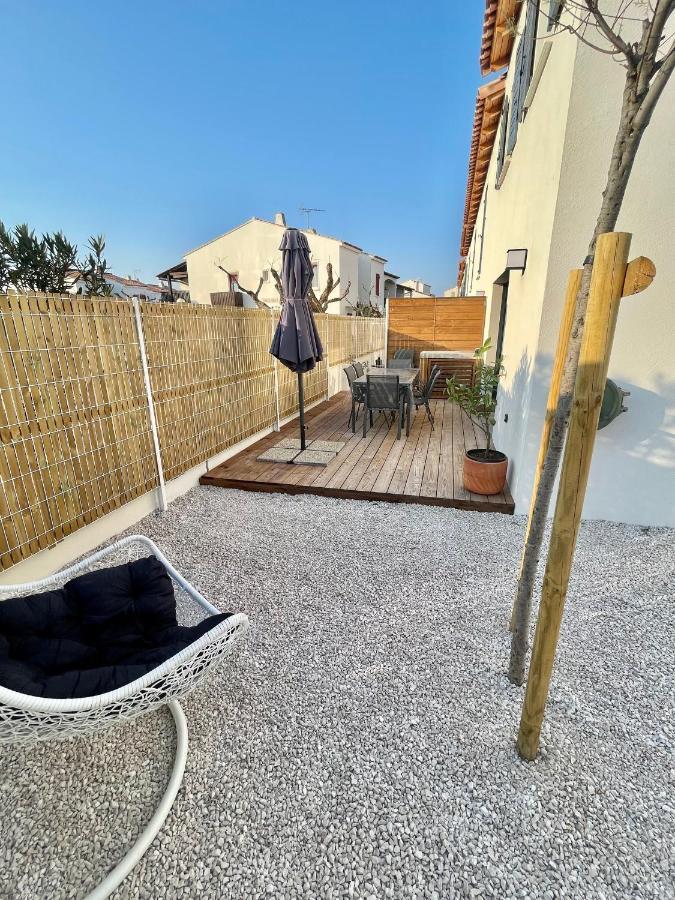 Villa 8 Personnes Bord De Mer Climatisee سانت ماري دو لا مير المظهر الخارجي الصورة